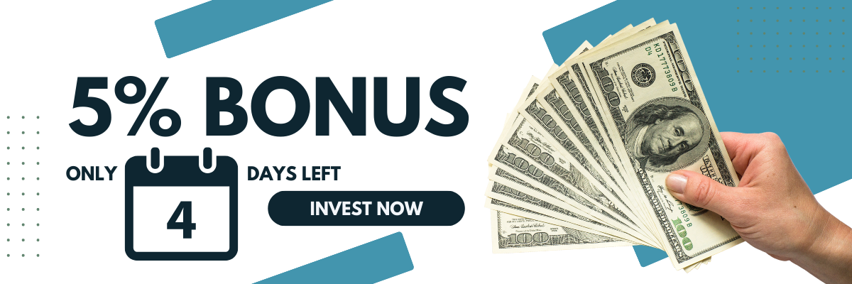 5 Percent Bonus - Last Chance