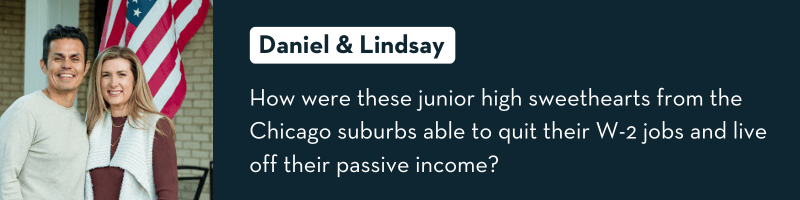 July Investor Features Daniel and Lindsay